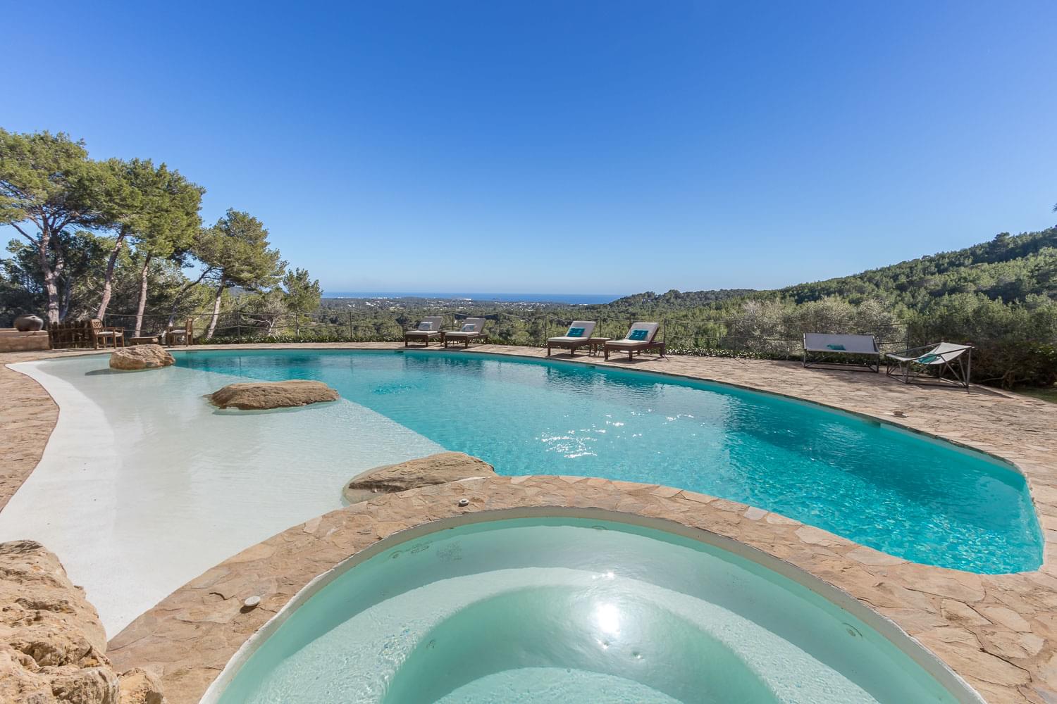 Villas For Rent in Santa Eulalia, Ibiza Spain - Family Luxury villas in ibiza